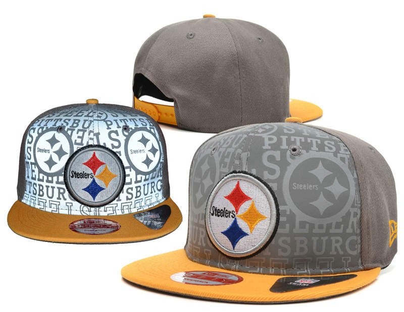 Pittsburgh Steelers Reflective Snapback Hat SD 0721